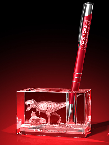 T-Rex - Stifthalter – GLASFOTO.COM